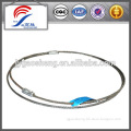 steel wire cable sling with aluminum sleeves